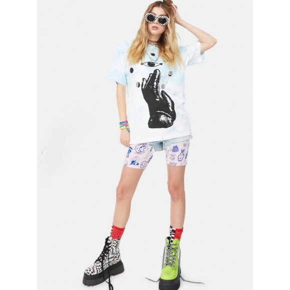 Dolls Kill Obey “Hand Of Time” Graphic Tee - Picture 2 of 7